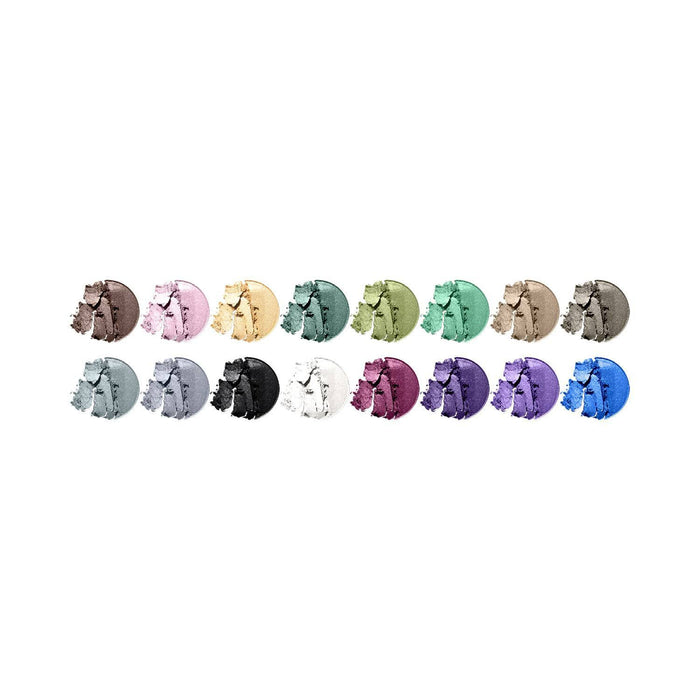 16 color eyeshadow palette smokin shade variant color swatch