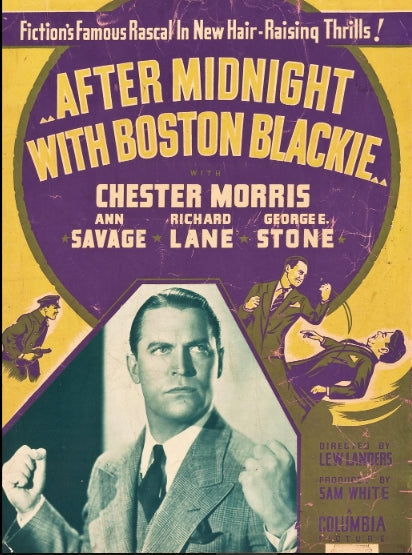 AFTER MIDNIGHT WITH BOSTON BLACKIE - 1943 - COLORIZED