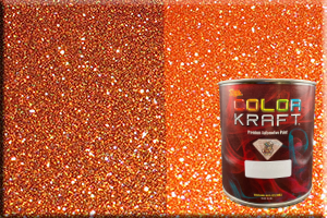 ALL-IN-1 METAL FLAKE BASECOAT<br />Twisted Tangerine