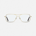 Archer 23k Gold & clear RX eyeglasses