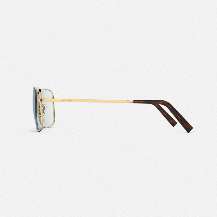 Archer 23k Gold & clear RX eyeglasses