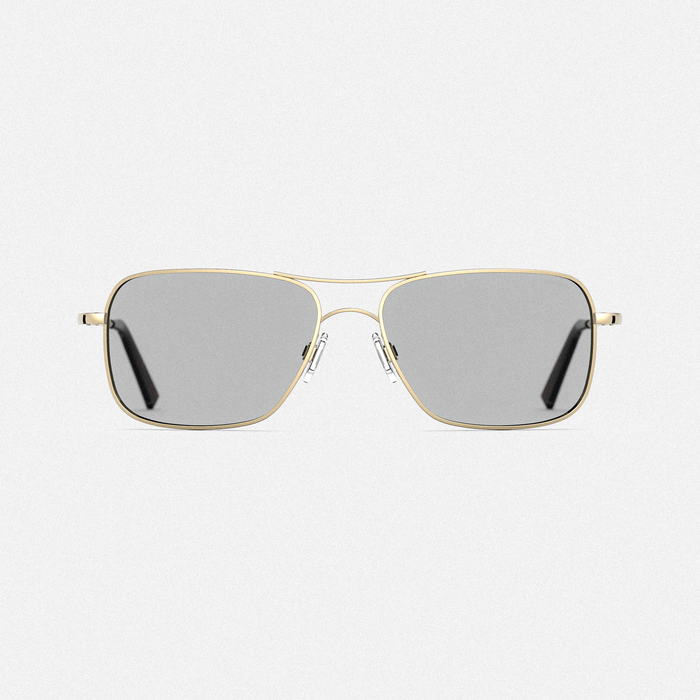 Archer 23k Gold & clear RX eyeglasses