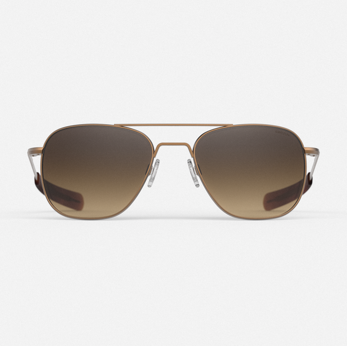 Aviator - 22k Satin Chocolate Gold