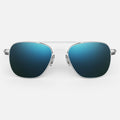 Aviator - Matte Chrome & Cobalt