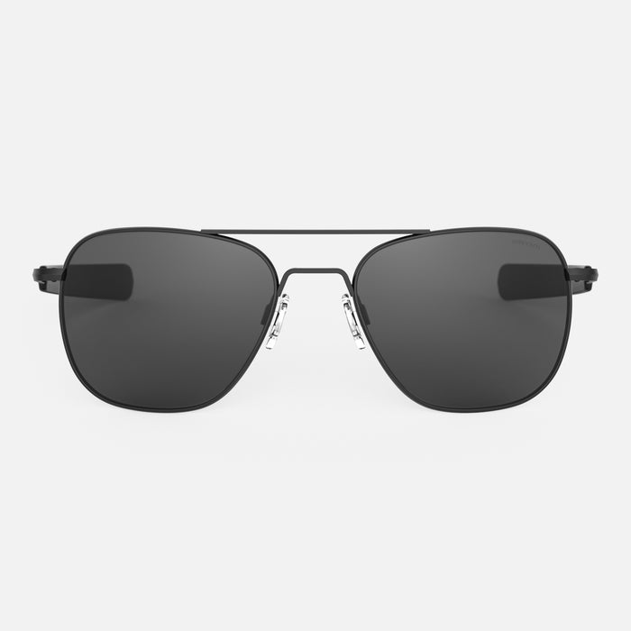 Matte Black Aviator
