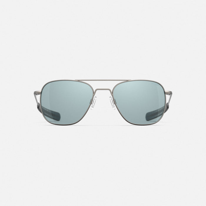 Aviator - Satin Gunmetal & Blue Hydro - Prescription Sunglasses