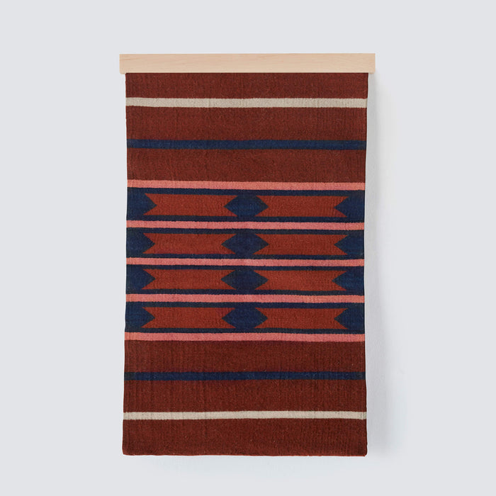 Southwest Pattern Wall Hanging, rust