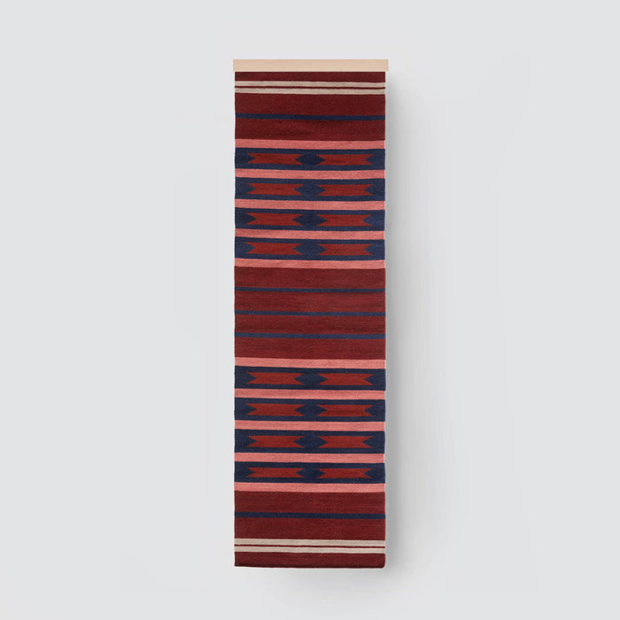 Long Southwest Style Wall Hanging, rust