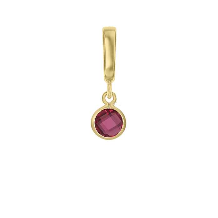 Bezel Birthstone Charms