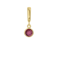 Bezel Birthstone Charms