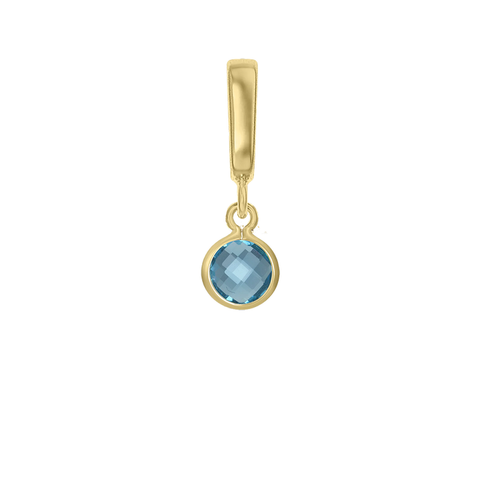 Bezel Birthstone Charms