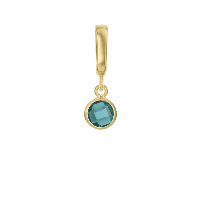 Bezel Birthstone Charms