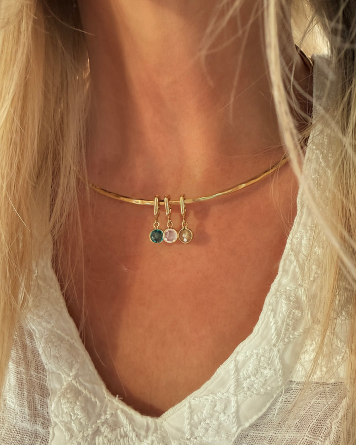 Birthstone Collar Necklace