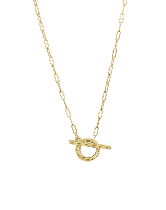 Birthstone Toggle Necklace