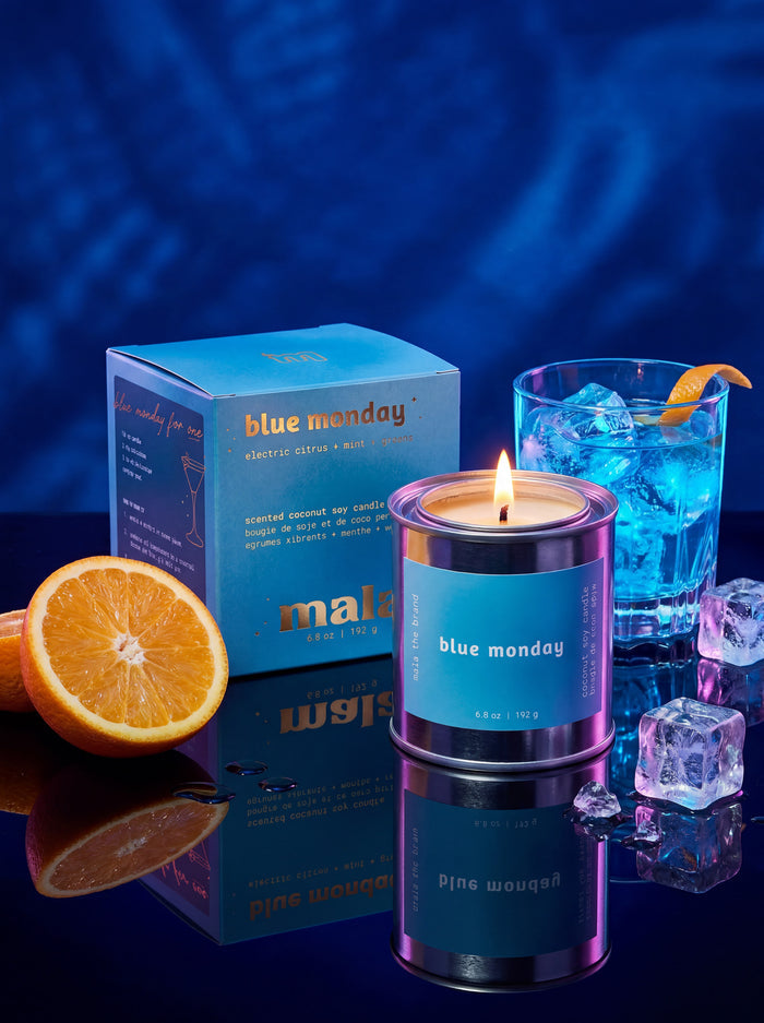 Blue Monday | Electric Citrus + Mint + Greens