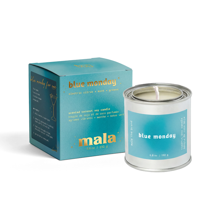 Blue Monday | Electric Citrus + Mint + Greens
