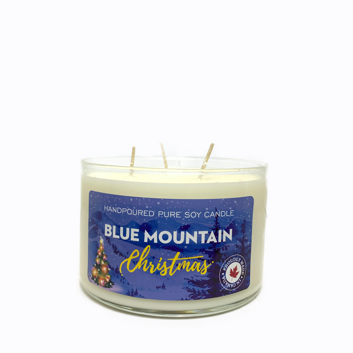 Blue Mountain Christmas- TWO wick