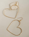 Boho Heart Hoops