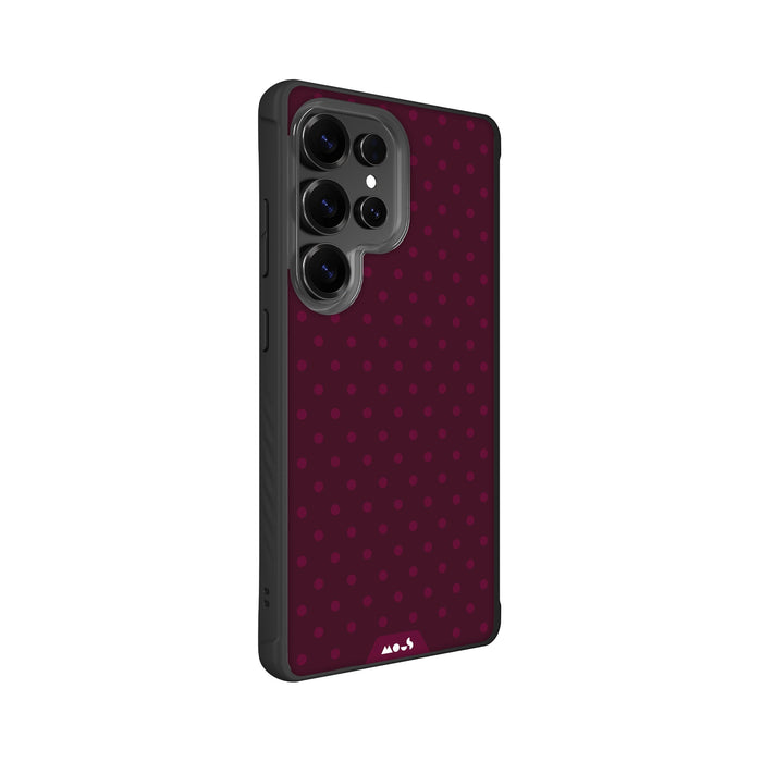 Bordeaux Protective Phone Case - Polka Dots