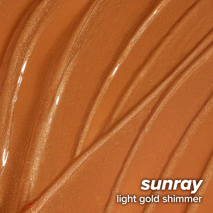 L.A. COLORS Bronzing Drops CFB231 Sunray - infographic