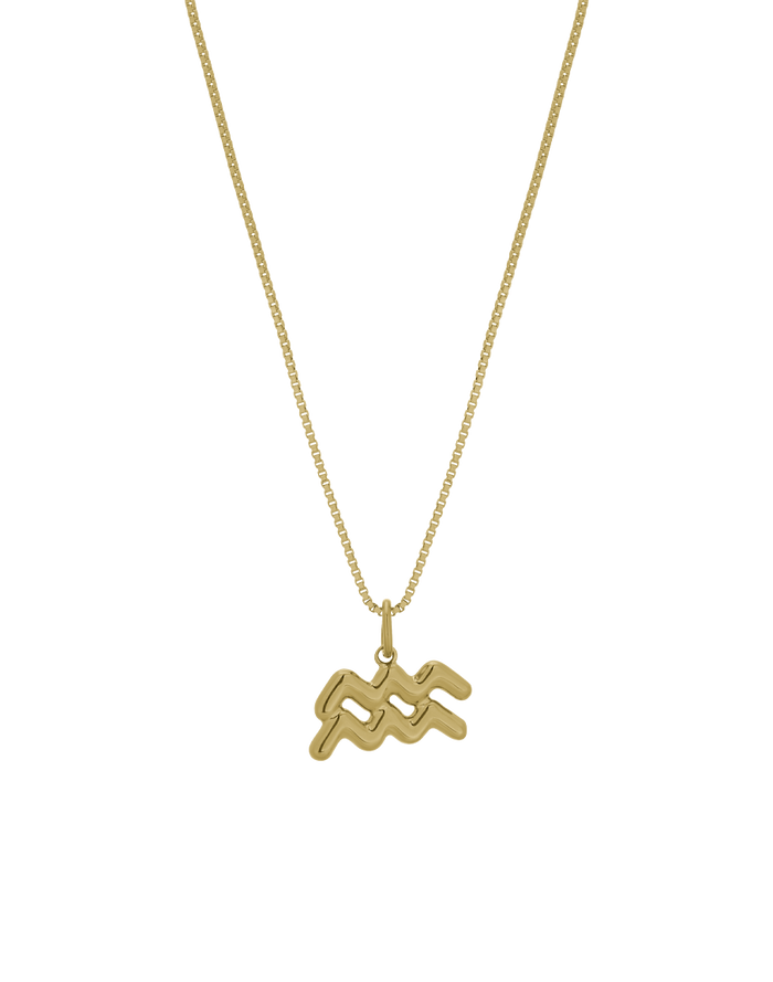 Bubble Zodiac Necklace