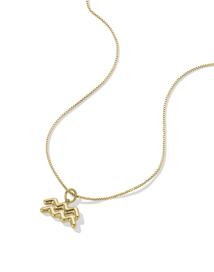 Bubble Zodiac Necklace