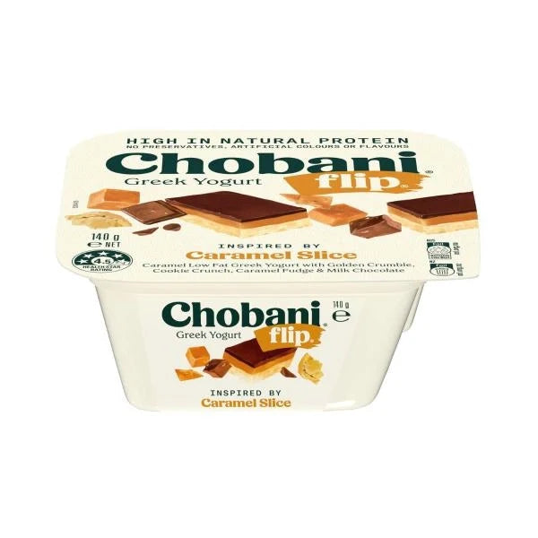 Chobani Flip Caramel Slice 140G X 8