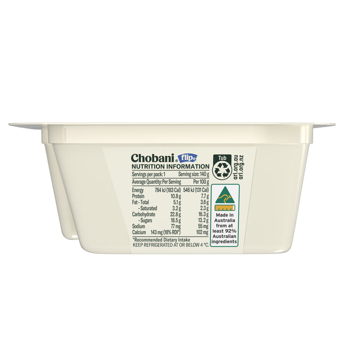 Chobani Flip Cookies and Cream 140G X 8