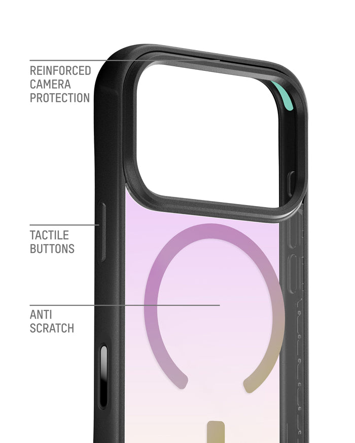 Clarity Phone Case - Iridescent Magsafe