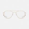 Class A Aviator - Desert Sand & Clear - Prescription Eyewear
