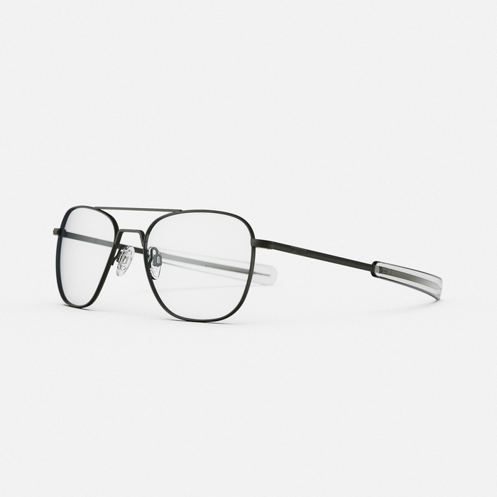 Class A Aviator - Military Olive & Clear - Prescription Eyewear