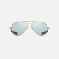 Concorde - 22k Satin Chocolate Gold & Blue Hydro - Prescription Sunglasses