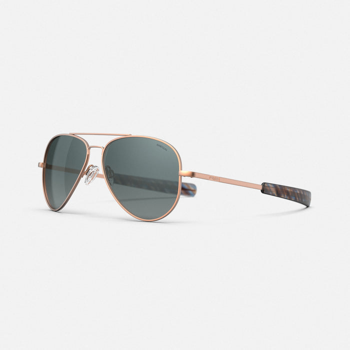 Concorde - 22k Satin Rose Gold & Slate - Prescription Sunglasses