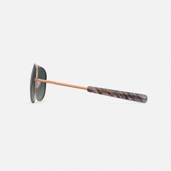 Concorde - 22k Satin Rose Gold & Slate - Prescription Sunglasses