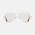 Concorde - 23k Gold & Clear - Prescription Eyewear