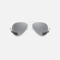 Concorde - Satin Silver & Coastal Gray - Prescription Sunglasses