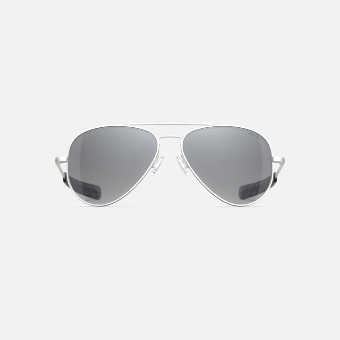 Concorde - Satin Silver & Coastal Gray - Prescription Sunglasses
