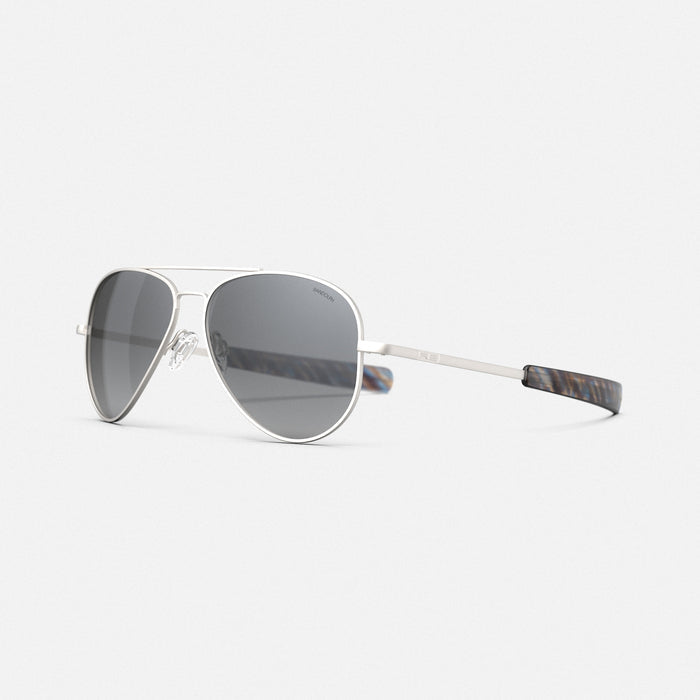 Concorde - Satin Silver & Coastal Gray - Prescription Sunglasses