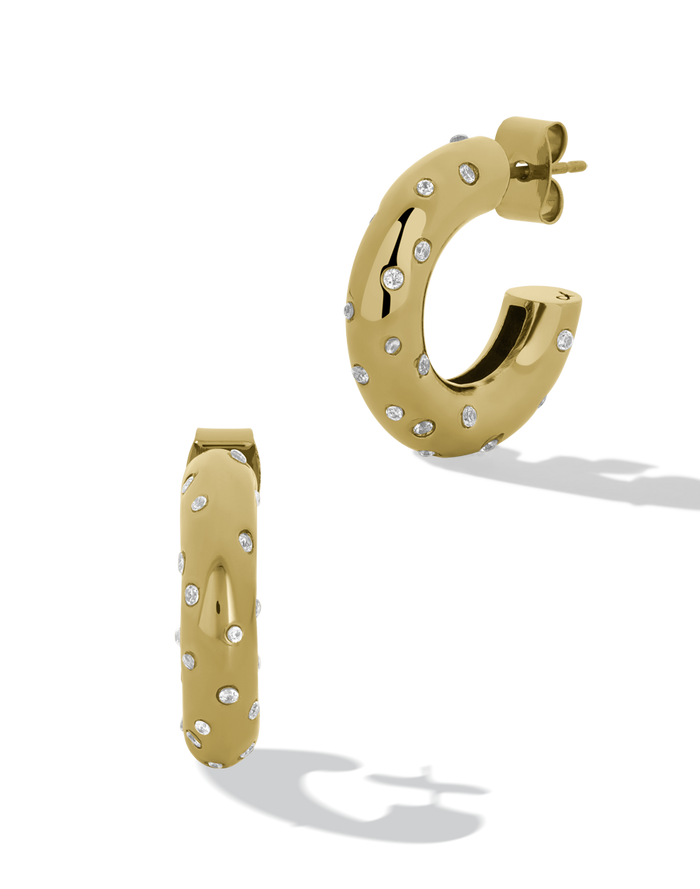 Confetti Tube Hoops