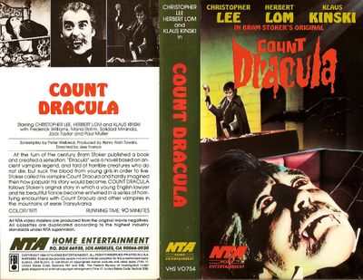 COUNT DRACULA - 1970 - CHRISTOPHER LEE - KLAUS KINSKI