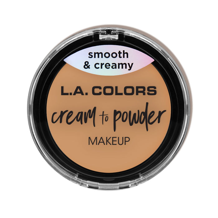 Cream to powder foundation product shot
