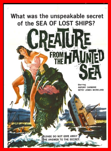 Creature from the Haunted Sea - 1961 - DVD