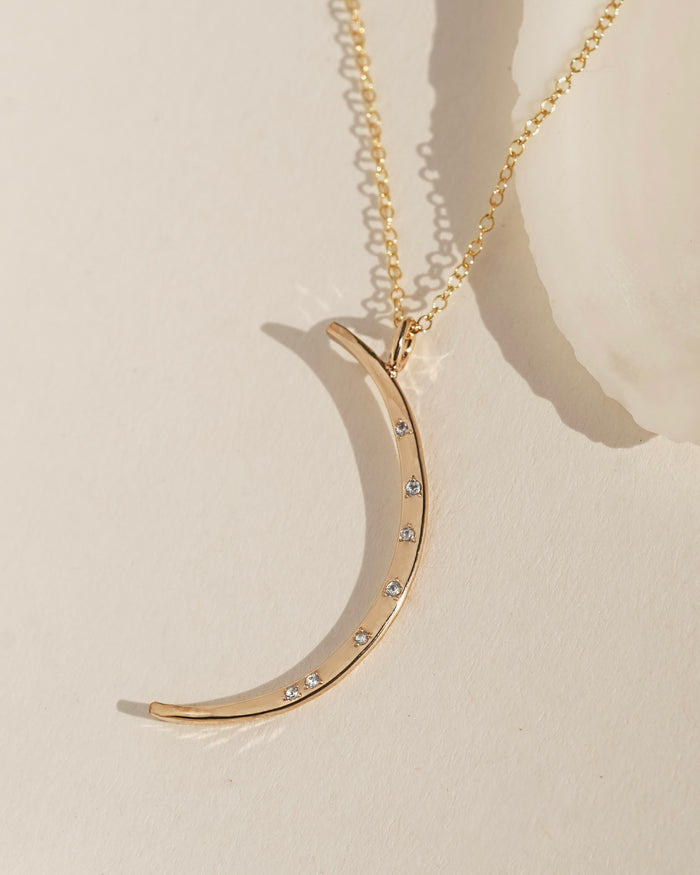 Model wearing James Michelle jewelry, editorial campaign photo
