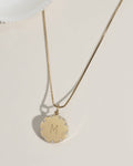 Crystal Disc Necklace