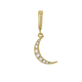 Crystal Moon Charm