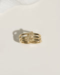 Crystal Ring Stack