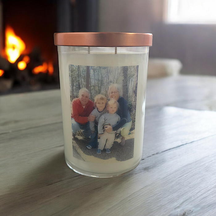 Custom Photo 32oz Two-Wick Candle