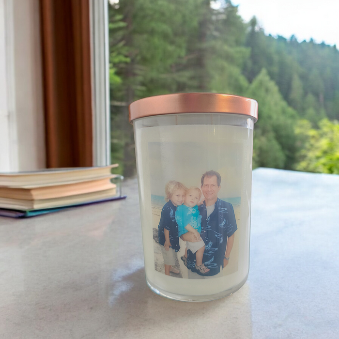 Custom Photo 32oz Two-Wick Candle