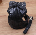 Dazzling Sequined Bowtie Dog Harness