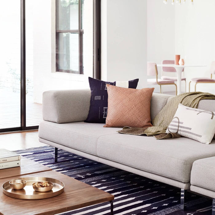 Pillows Styled on Couch, natural